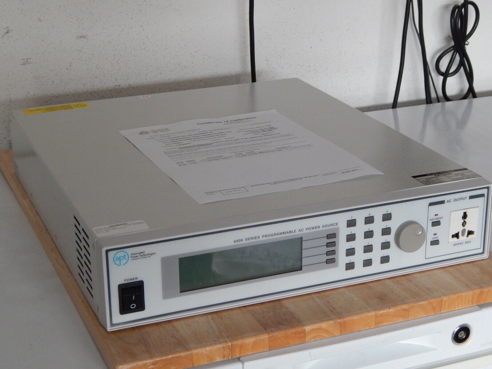 APT6020 AC & DC Power Source OEM calibrated LR 150v/18.4A HR 300v/9.2A 2KVA APT6020 AC & DC Power Source OEM calibrated LR 150v/18.4A HR 300v/9.2A 2KVA